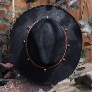 Hat ( fedora / wide brim) hand made